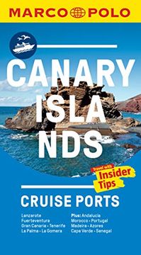portada Canary Islands Cruise Ports Marco Polo Pocket Guide - With Pull out Maps (Marco Polo Pocket Guides) (en Inglés)