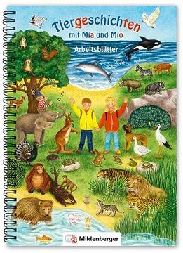 portada Tiergeschichten mit mia und mio - Arbeitsblätter (in German)
