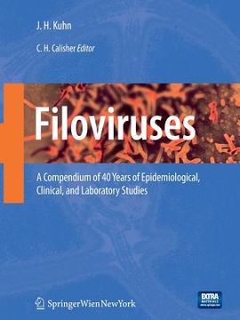 portada Filoviruses: A Compendium of 40 Years of Epidemiological, Clinical, and Laboratory Studies (in English)