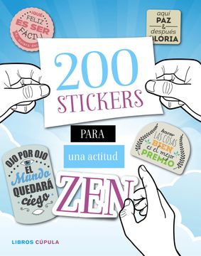 portada 200 Stickers Para una Actitud zen