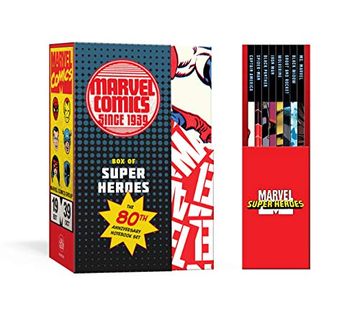 portada Marvel's box of Super Heroes: The 80Th Anniversary Mini Not set (en Inglés)