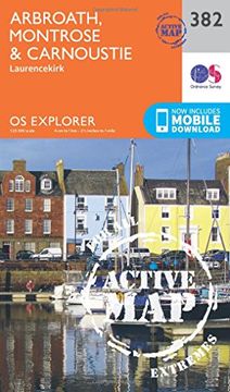 portada Arbroath, Montrose and Carnoustie 1 : 25 000 (OS Explorer Active Map)