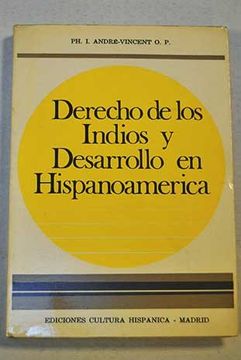 portada Derecho de los indios y desarrolloen hispanoamerica