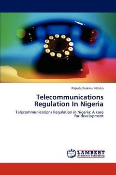 portada telecommunications regulation in nigeria (en Inglés)