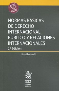 portada Normas Básicas de Derecho Internacional Público y Relaciones Internacionales 2ª Edición 2018 (Textos Legales -México-)