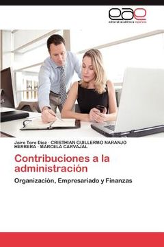 portada contribuciones a la administraci n (in Spanish)