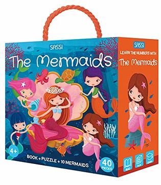 portada The Mermaids. Q-Box. Ediz. A Colori. Con Puzzle (Sassi Junior) (en Inglés)