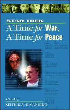 portada A Star Trek: The Next Generation: Time #9: A Time for War, a Time for Peace (en Inglés)