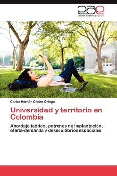 portada universidad y territorio en colombia (en Inglés)