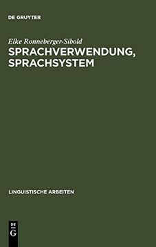 portada Sprachverwendung, Sprachsystem: Ökonomie u. Wandel (en Alemán)
