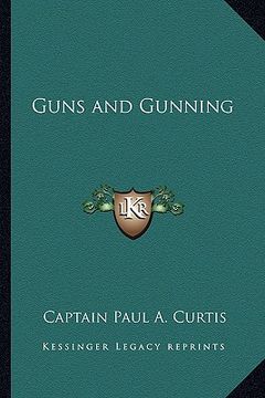 portada guns and gunning (in English)