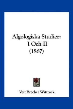 portada Algologiska Studier: I och ii (1867)