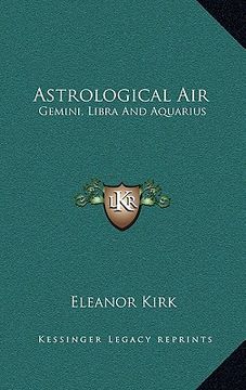 portada astrological air: gemini, libra and aquarius (en Inglés)