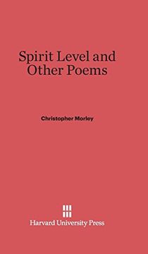 portada Spirit Level and Other Poems (en Inglés)
