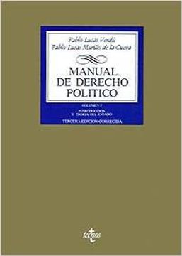 portada Manual de Derecho Político: Vol. I: Introducción y Teoría del Estado