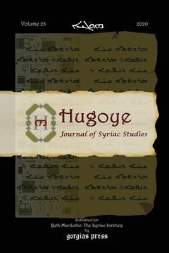 portada Hugoye: Journal of Syriac Studies (volume 23, 2020) (in English)