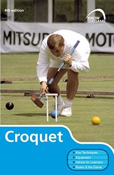 portada Croquet (Know the Game) (en Inglés)