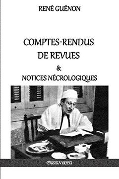 portada Comptes-Rendus de Revues & Notices Nécrologiques (in French)