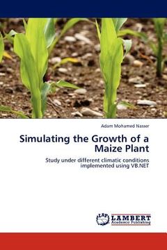 portada simulating the growth of a maize plant (in English)