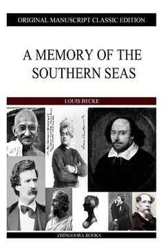 portada A Memory Of The Southern Seas (en Inglés)