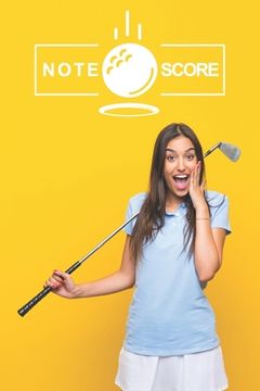 portada Note Score: Carnet de parcours de golf Livret de Suivi Statistique de Score de Golf avec tableaux cadeau idéal pour golfeur 15,24 (in French)