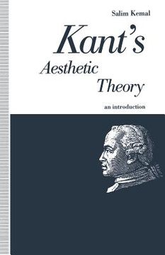 portada Kant's Aesthetic Theory: An Introduction (en Inglés)