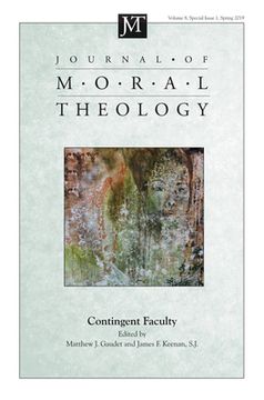 portada Journal of Moral Theology, Volume 8, Special Issue 1 (en Inglés)