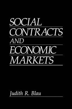 portada Social Contracts and Economic Markets (en Inglés)