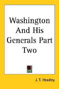 portada washington and his generals part two (en Inglés)