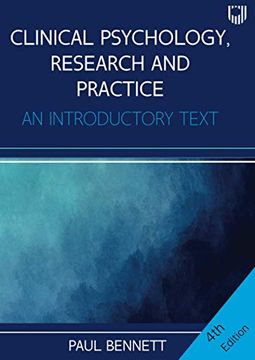 portada Clinical Psychology, Research and Practice (uk Higher Education oup Psychology Psychology) (en Inglés)
