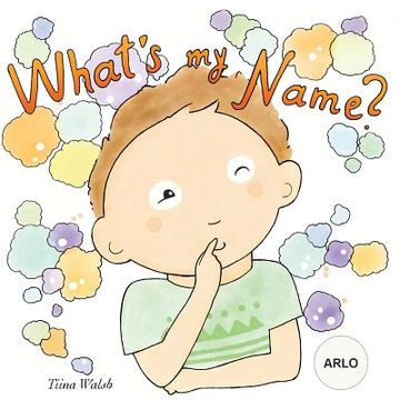portada What's my name? ARLO (en Inglés)