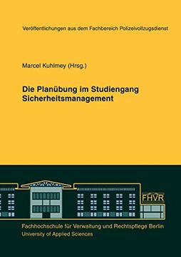 portada Die Planübung im Studiengang Sicherheitsmanagement (in German)