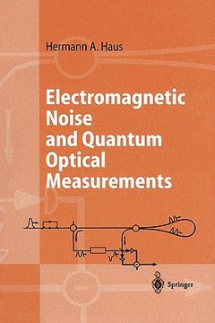 portada electromagnetic noise and quantum optical measurements (en Inglés)