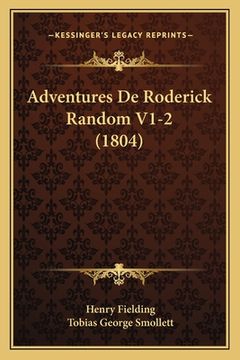 portada Adventures De Roderick Random V1-2 (1804) (in French)
