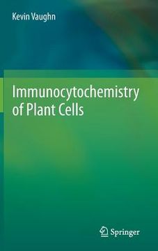 portada immunocytochemistry of plant cells (in English)