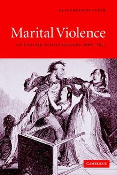 portada marital violence: an english family history, 1660 1857 (en Inglés)