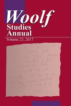 portada Woolf Studies Annual Volume 23