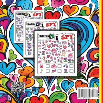 portada I spy valentine's day book for kids: Interactive Guessing Game for Preschoolers & Toddlers (en Inglés)