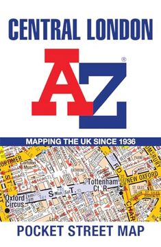portada Central London a-z Pocket Street map
