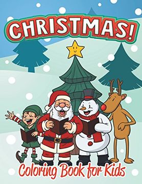 portada Christmas Coloring Book for Kids (Holiday Coloring Books For Kids 1)