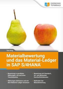 portada Materialbewertung und das Material-Ledger in sap S/4Hana (en Alemán)