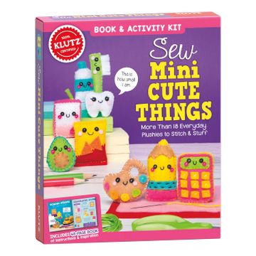 portada Klutz sew Mini Cute Things Craft kit (in English)