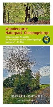portada Wanderkarte Naturpark Siebengebirge 1: 25. 000 (in German)