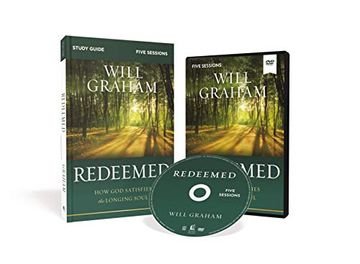 portada Redeemed Study Guide With Dvd: How god Satisfies the Longing Soul (en Inglés)