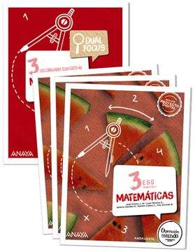 portada Matemáticas 3. (Trimestres + Dual Focus)