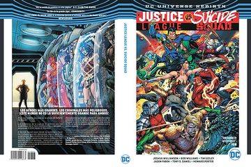 portada Justice League vs Suicide Squad (in Spanish)