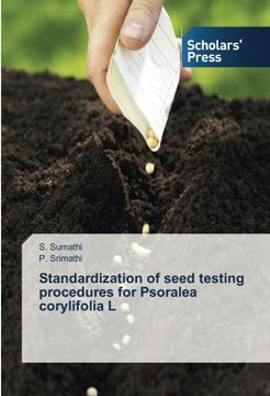 portada Standardization of seed testing procedures for Psoralea corylifolia L
