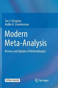 portada Modern Meta-Analysis: Review and Update of Methodologies (en Inglés)