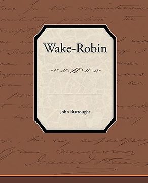 portada wake-robin (en Inglés)