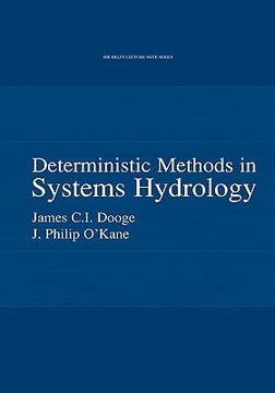 portada deterministic methods in systems hydrology (en Inglés)